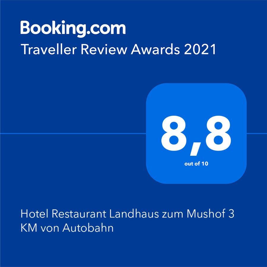 Wethen Landhaus Zum Mushof Hotel المظهر الخارجي الصورة